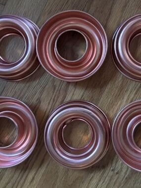 rose gold baking bundt molds (new)